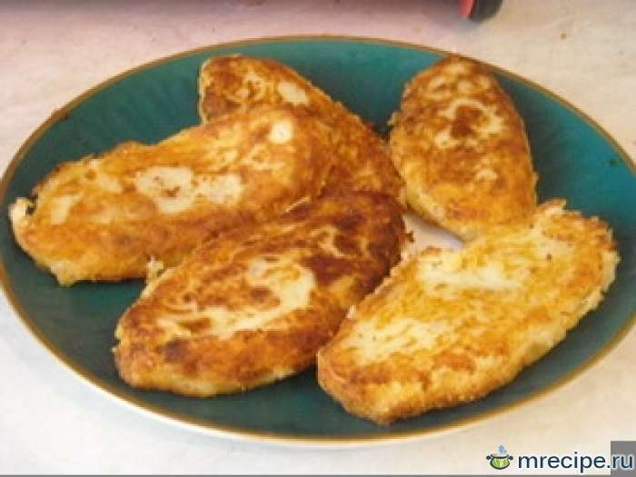 Пирожки картофельные с мясом